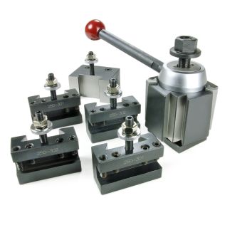 6 Piece Quick Change Tool Post Set (Size CXA)