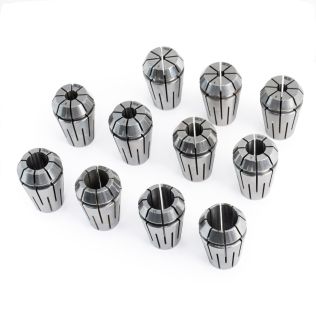 ER20 TSC Sealed Collet Set (11 Pcs.) - Metric