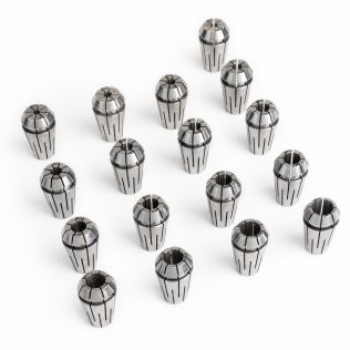 ER16 TSC Sealed Collet Set (17 Pcs.) - Inch