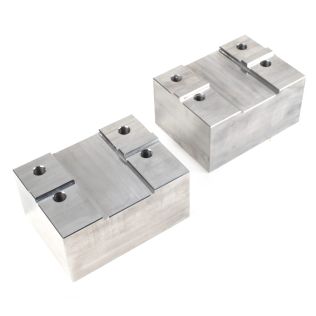 100mm (4 in.) Pneumatic CNC Vise Aluminum Soft Jaws