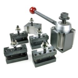6 Piece Quick Change Tool Post Set (Size CXA)