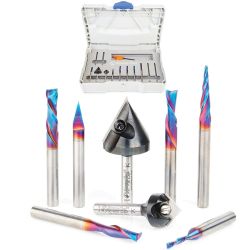 Amana Tool 8-Piece Router Bit Set (1/4 in. Shank)