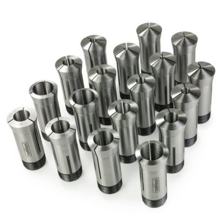 5C Round Collet Set (18 Pcs.) - Inch