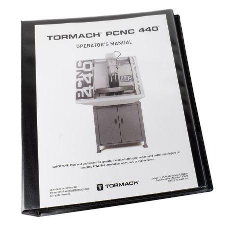PCNC 440 Printed Manual