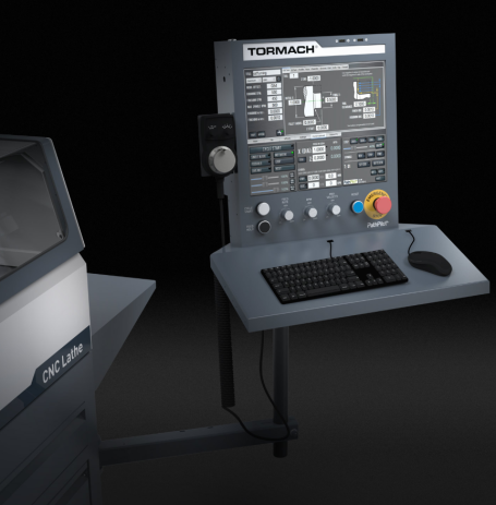 8L Lathe PathPilot Operator Console