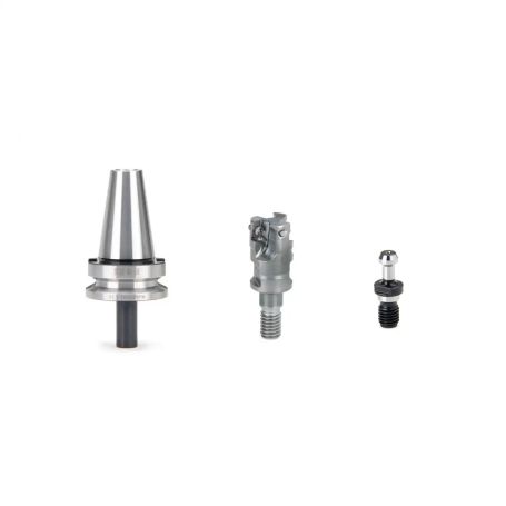 DIJET QM Mini Modular Insert High Feed End Mill: 1/2 in. Tooling Bundle