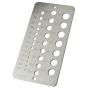 34088 - Huot Fractional Drill Gauge (1/16 in. - 1/2 in.)
