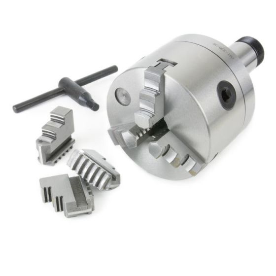 32855 - 4 in. Precision 3-Jaw Chuck (5C Mount)