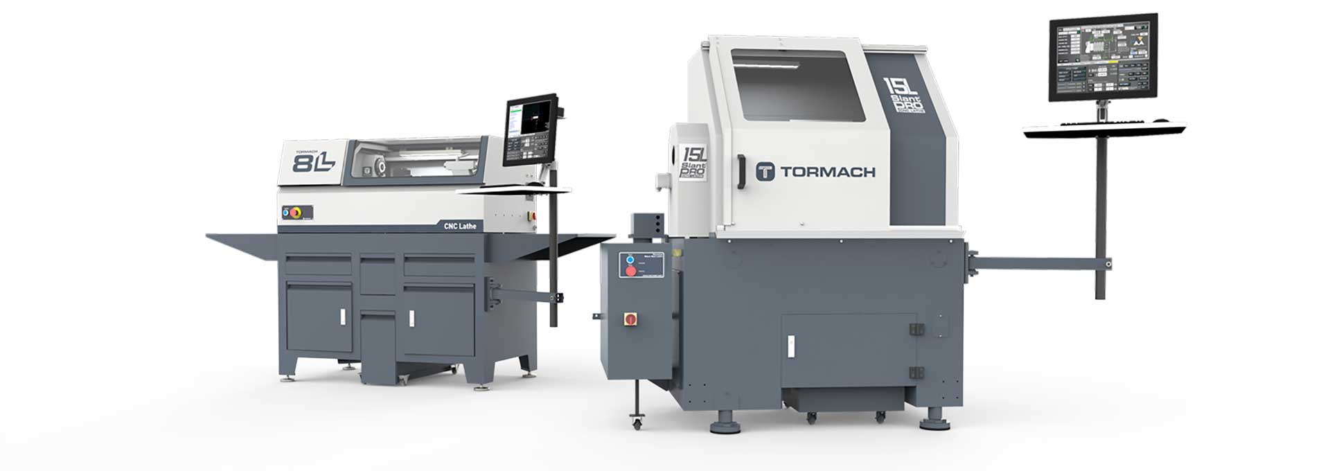 Tormach's Lathe Line-up including 15L Slant-PRO and 8L CNC lathe