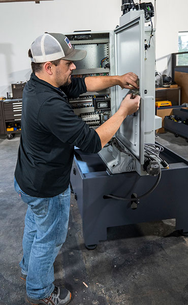 A Tormach technician will assemble your machine at your location
