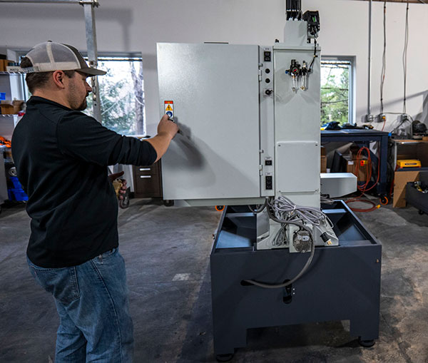 our Tormach technician will assemble your machine at your location