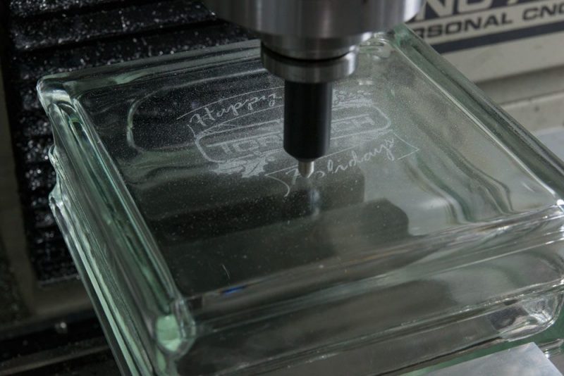 using a diamond drag engraver on a Tormach mill