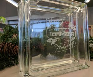 engraving holiday decore project