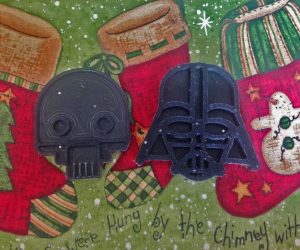 Darth Vader cookie molds