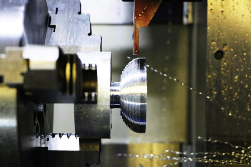 yo-yo being cut on Tormach lathe