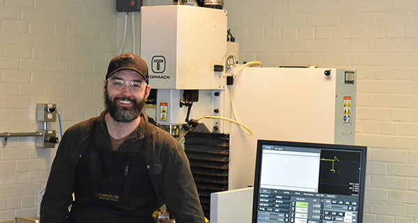 Weymouth Machine Works makes precision components with the help of an 1100M CNC Mill