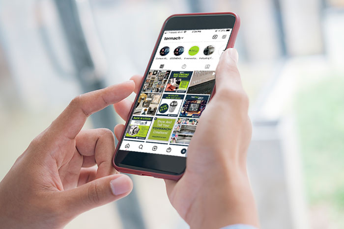 Connect with us on Social media